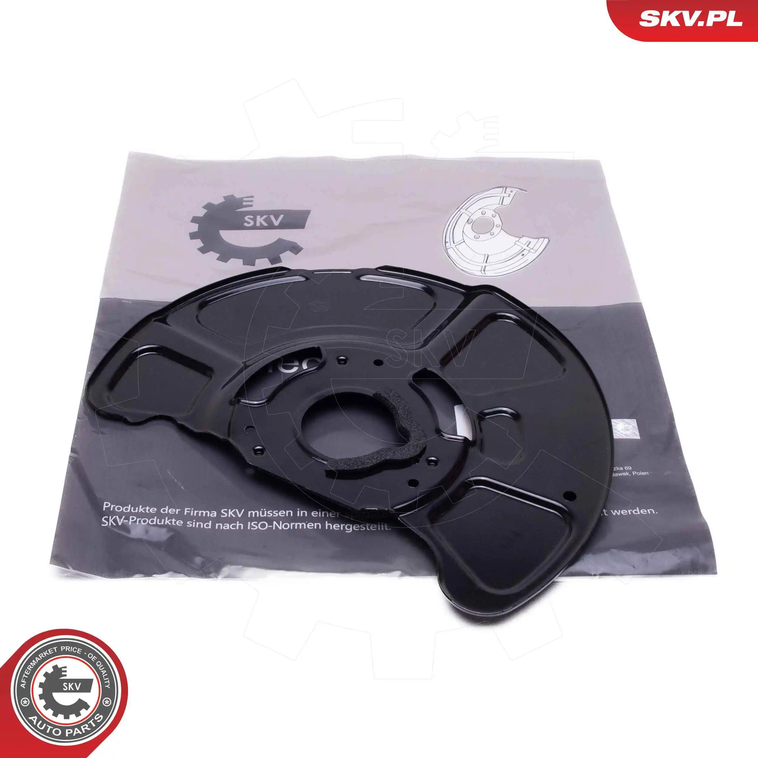 Splash Guard, brake disc